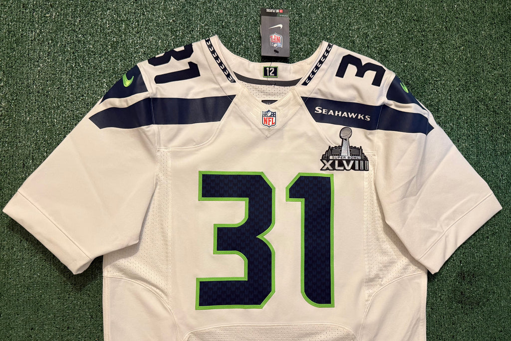 Cam Chancellor Seattle Seahawks 
Jersey #31 Nike Elite white Size 44 (Large) NFL