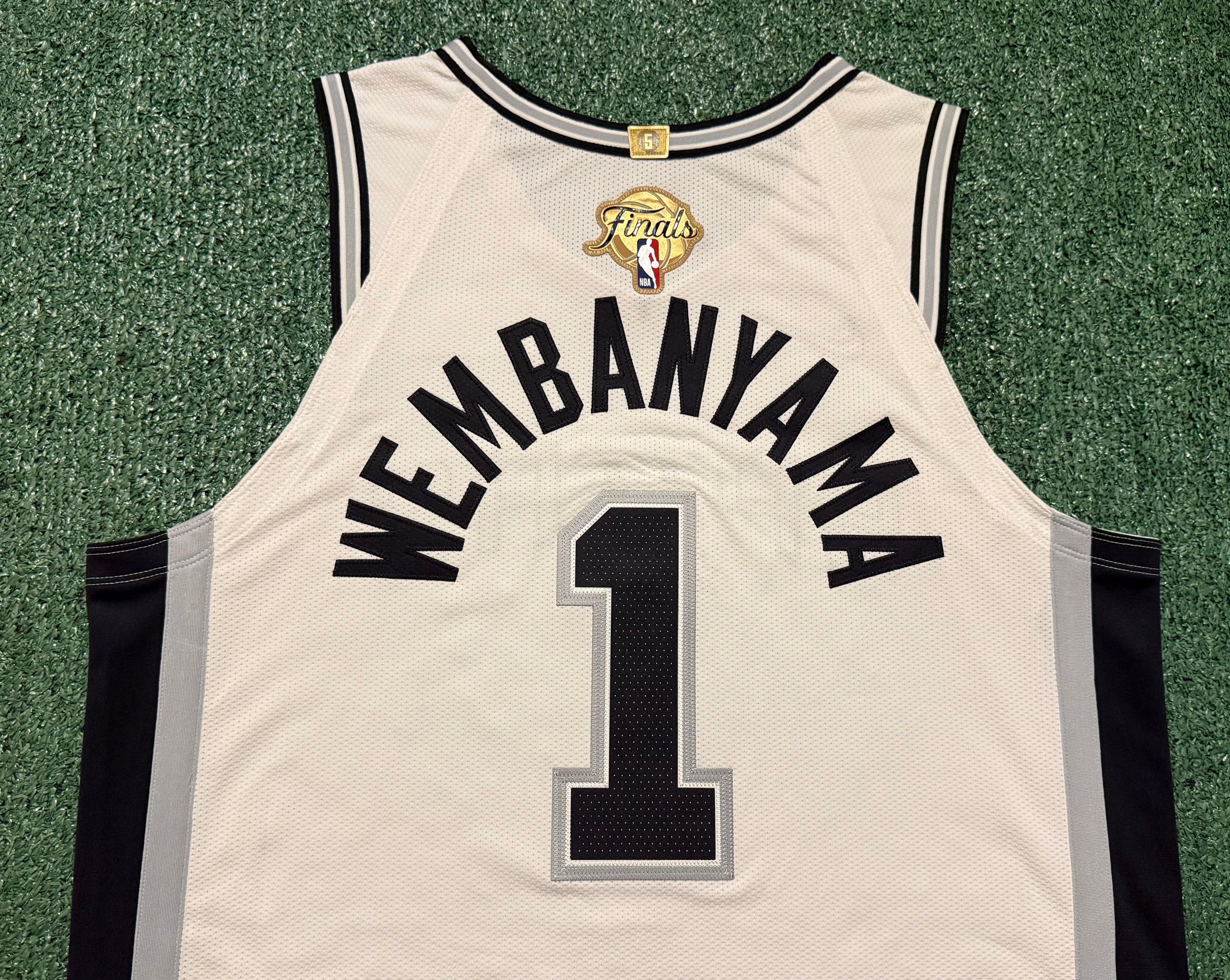 Victor Wembanyama San Antonio Spurs Jersey #1 Nike ADV Authentic White Size 48 (L) NBA