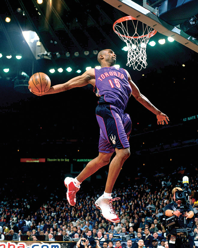 Vince Carter Toronto Raptors Jersey #15 Mitchell & Ness Authentic Purple Size 44 (L) NBA