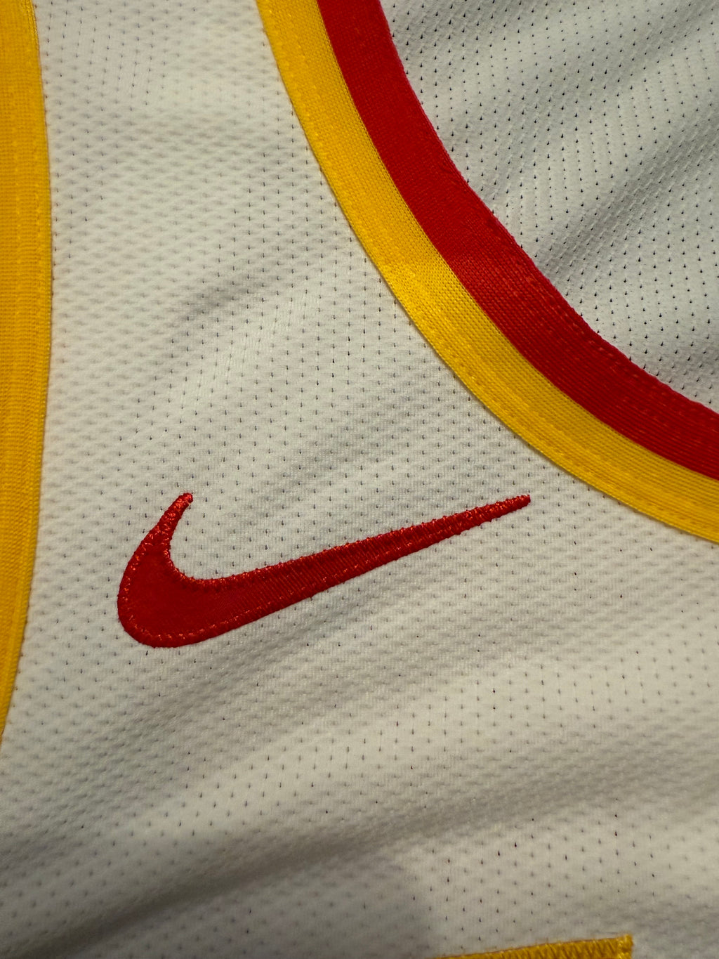 Jalen Johnson Atlanta Hawks Jersey #1 Nike ADV Authentic White Size 48 (L) NBA