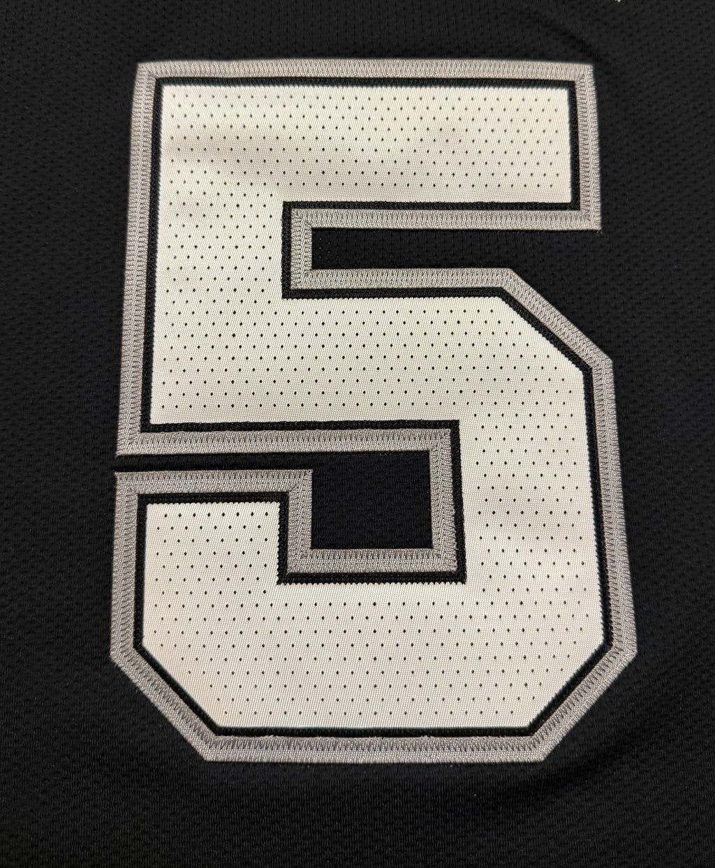 Stephon Castle San Antonio Spurs Jersey #5 Nike ADV Authentic Black Size 48 (L) NBA