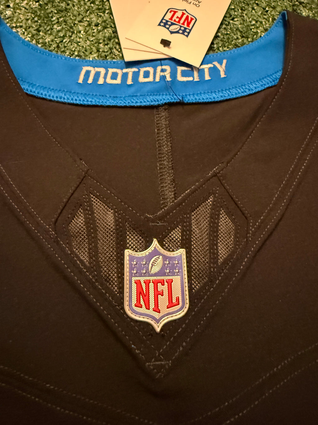 Aidan Hutchinson Detroit Lions Jersey #97 Nike Vapor FUSE Elite black size 44 (Large) NFL