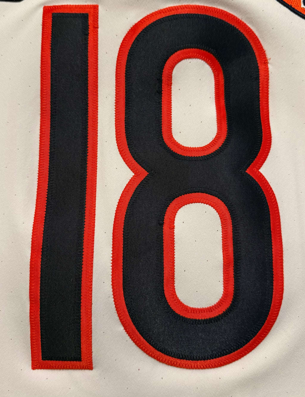 Caleb Williams Chicago Bears Jersey #18 Nike Vapor FUSE Elite White Size 40 (Medium) NFL