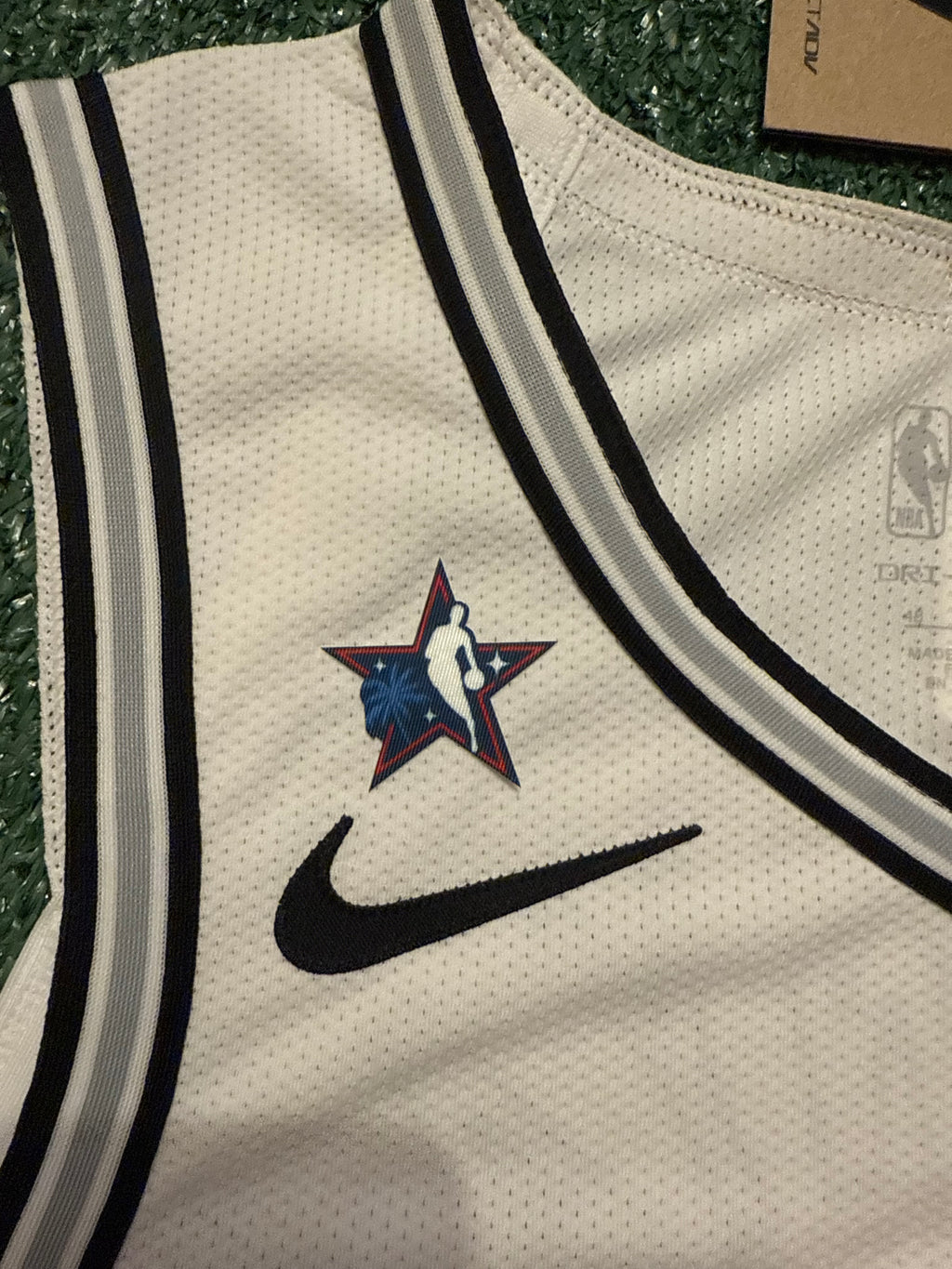 Victor Wembanyama San Antonio Spurs Jersey #1 Nike ADV Authentic White Size 48 (L) NBA