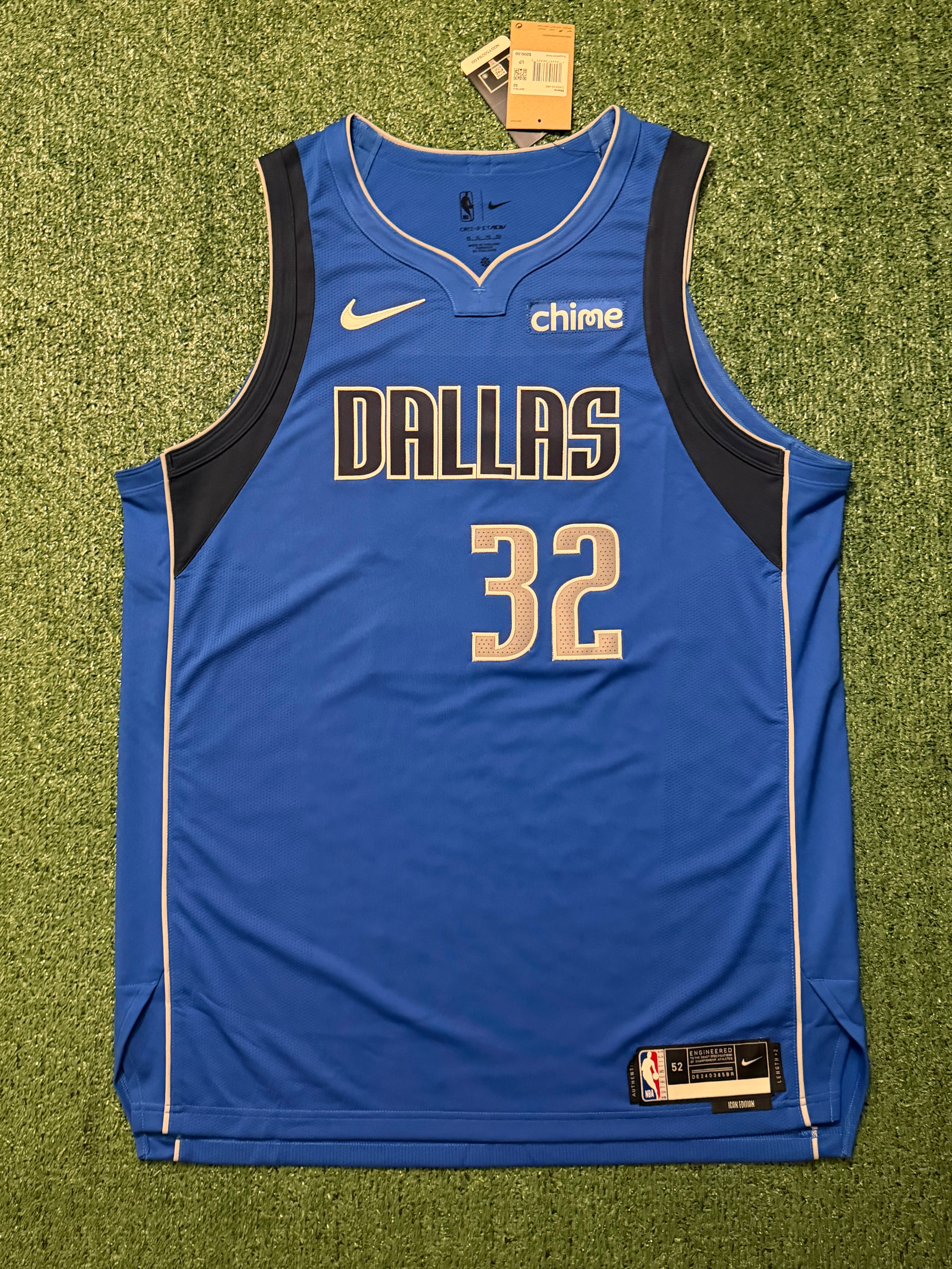 Cooper Flagg Dallas Mavericks Jersey #32 Nike ADV Blue Size 52 (XL) NBA