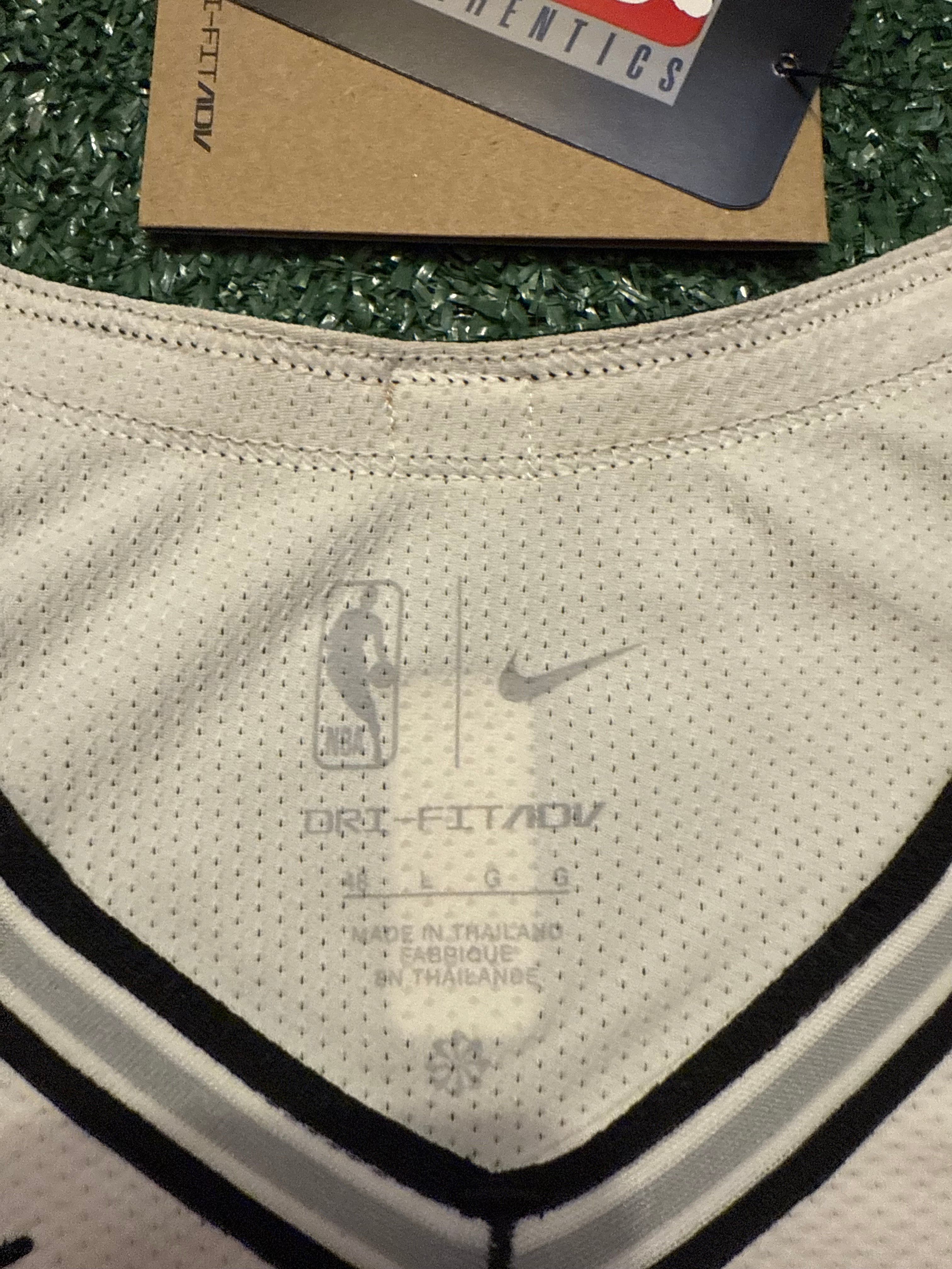 Victor Wembanyama San Antonio Spurs Jersey #1 Nike ADV Authentic White Size 48 (L) NBA