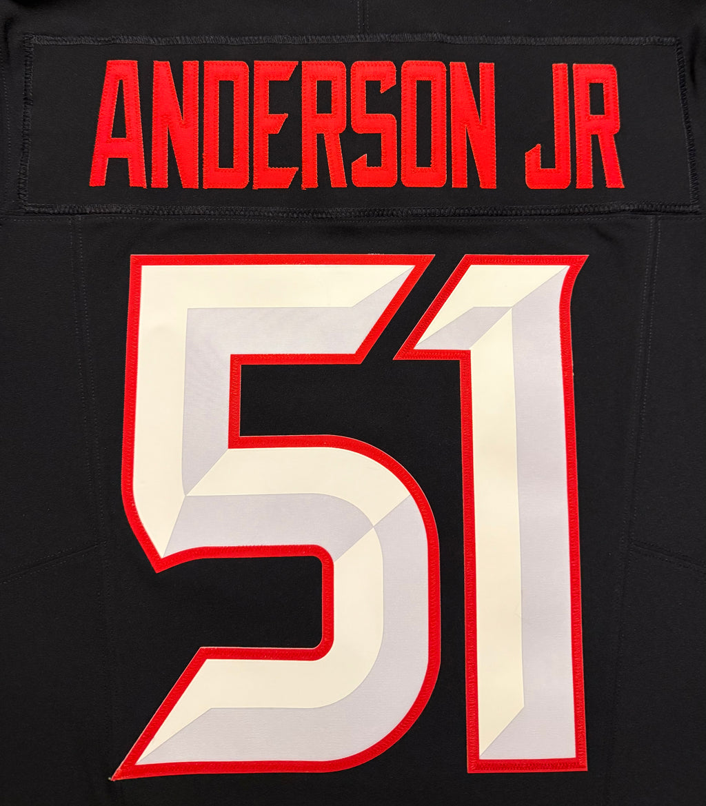 Will Anderson Jr Houston Texans Jersey #51 Nike Vapor Fuse Elite Navy Size 40 (M) NFL