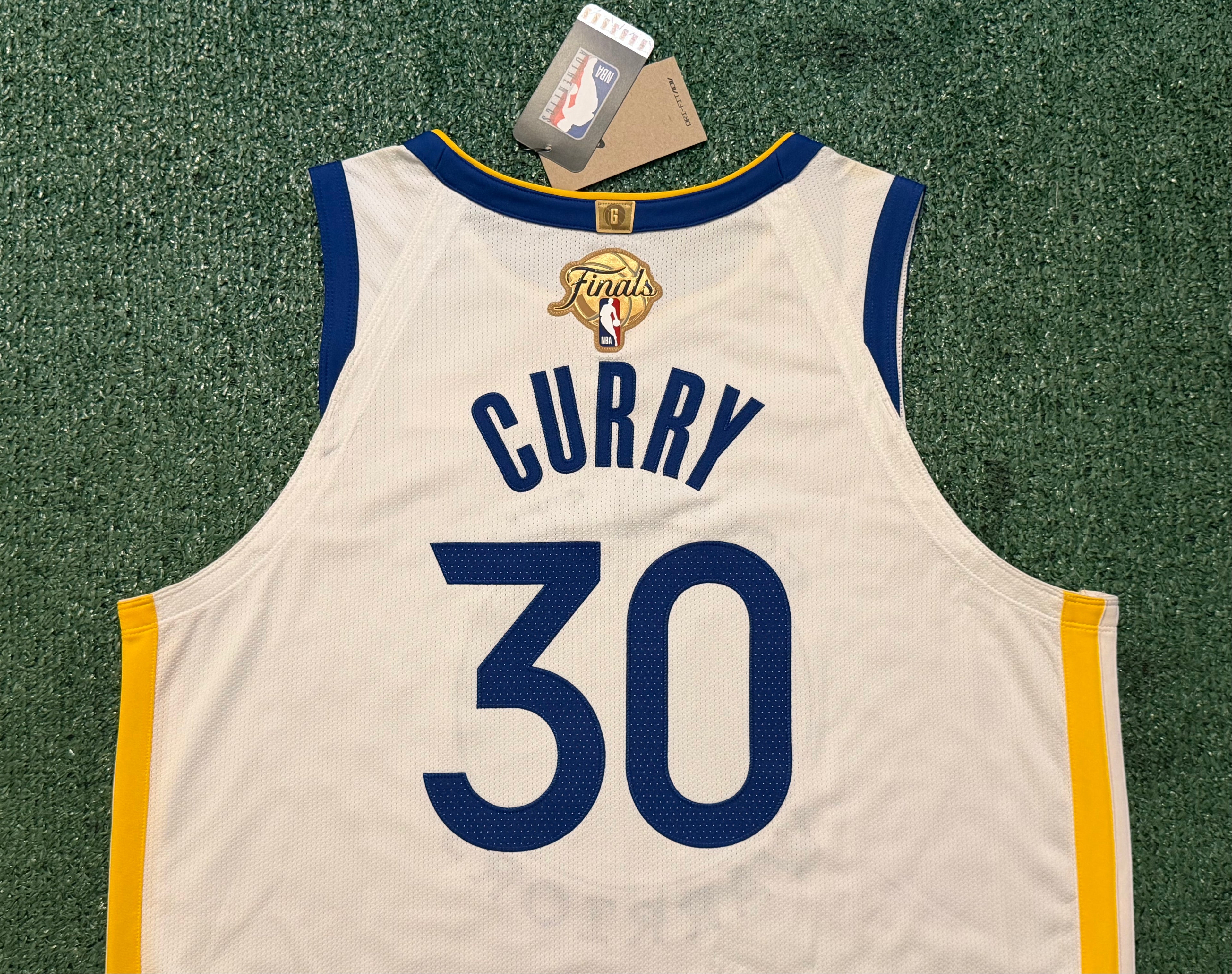 Steph Curry Golden State Warriors Jersey #30 Nike ADV Authentic White Size 52 (XL) NBA