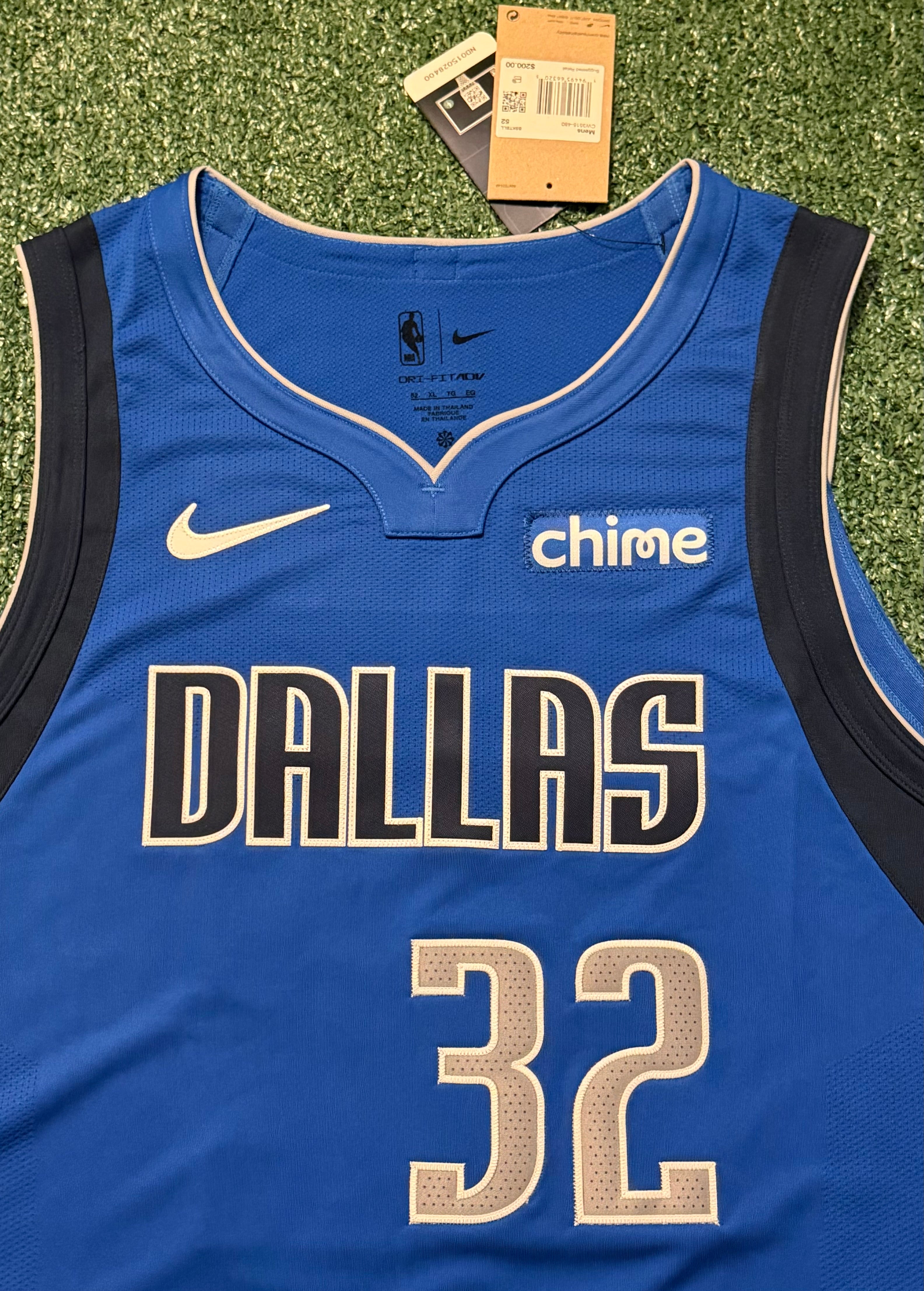 Cooper Flagg Dallas Mavericks Jersey #32 Nike ADV Blue Size 52 (XL) NBA