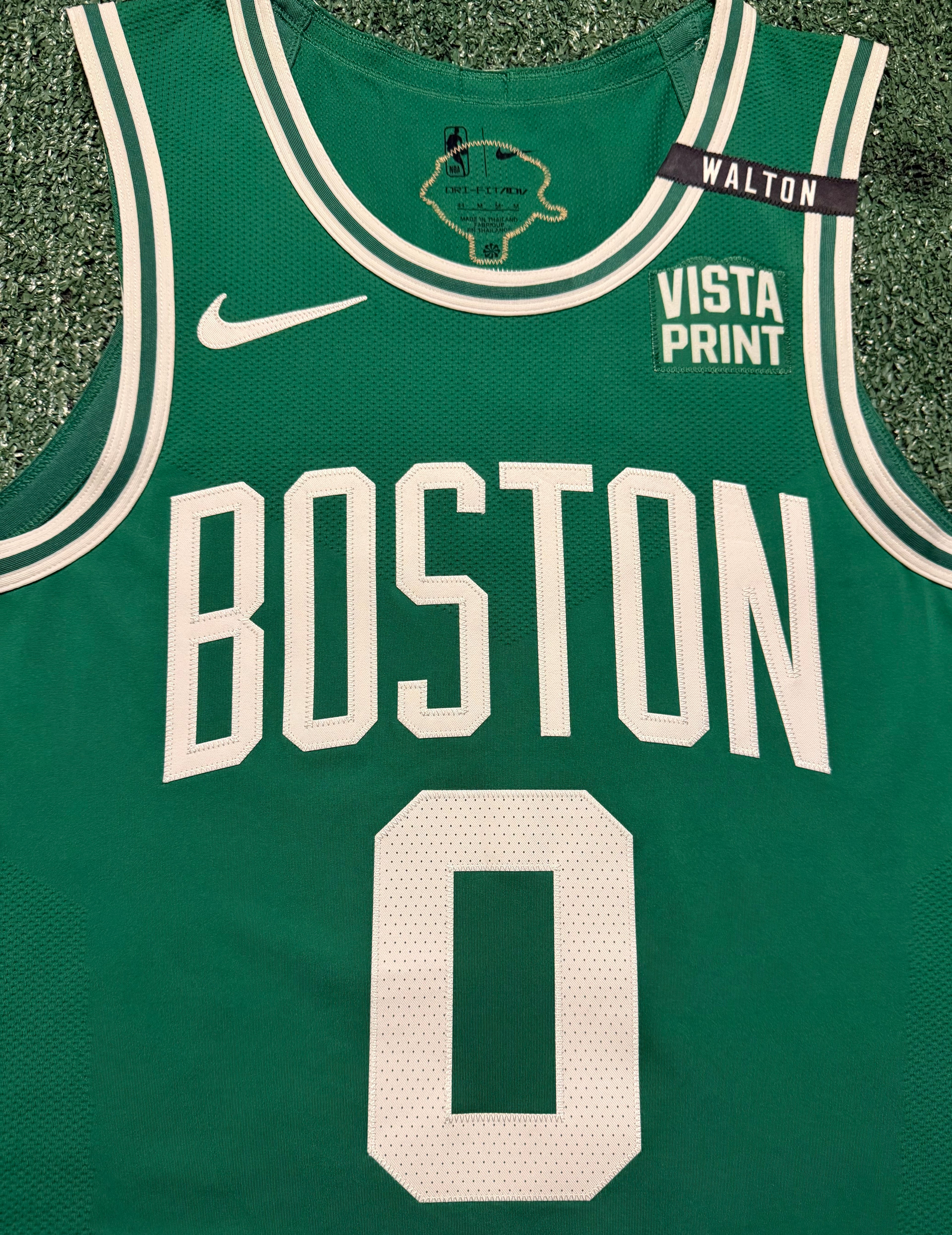Jayson Tatum Boston Celtics Jersey #0 Nike ADV Authentic Green Size 44 (M) NBA