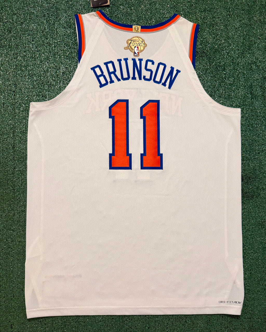Jalen Brunson New York Knicks Jersey #11 Nike ADV Authentic White Size 52 (XL) NBA