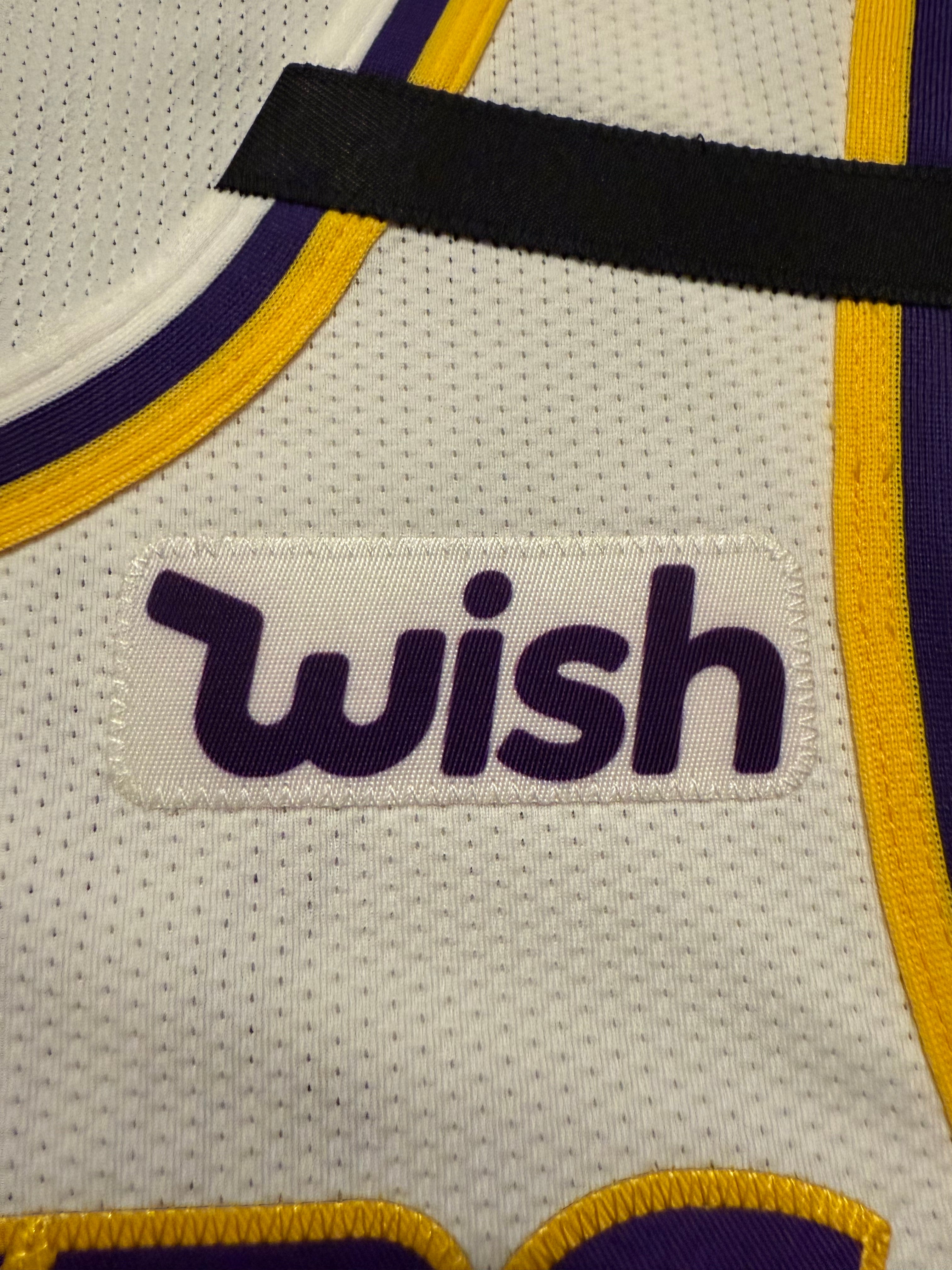 LeBron James Los Angeles Lakers Jersey #23 Nike VaporKnit Authentic White Size 44 (M) NBA