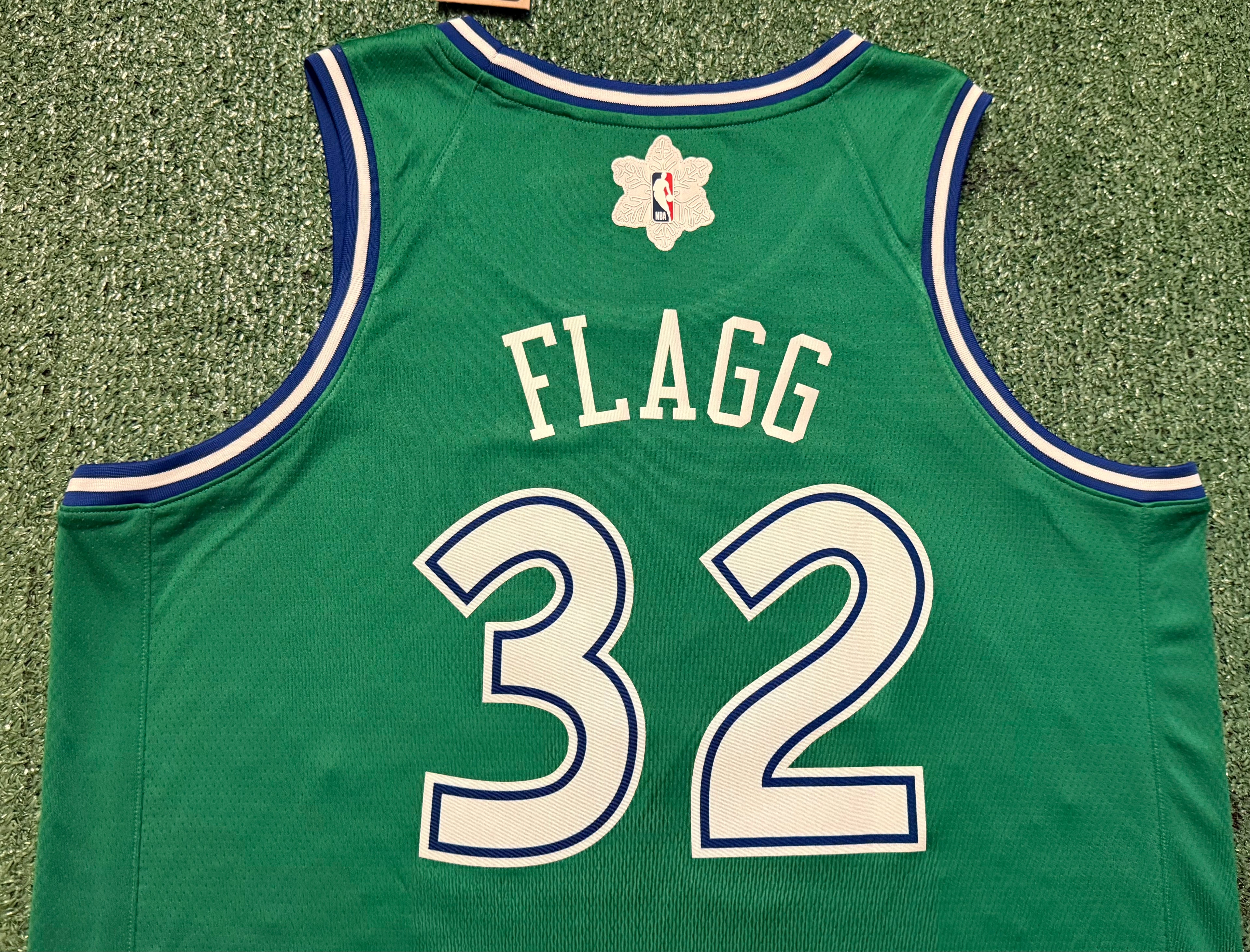 Cooper Flagg Dallas Mavericks Jersey #32 Nike Swingman Green Size 52 (XL) NBA