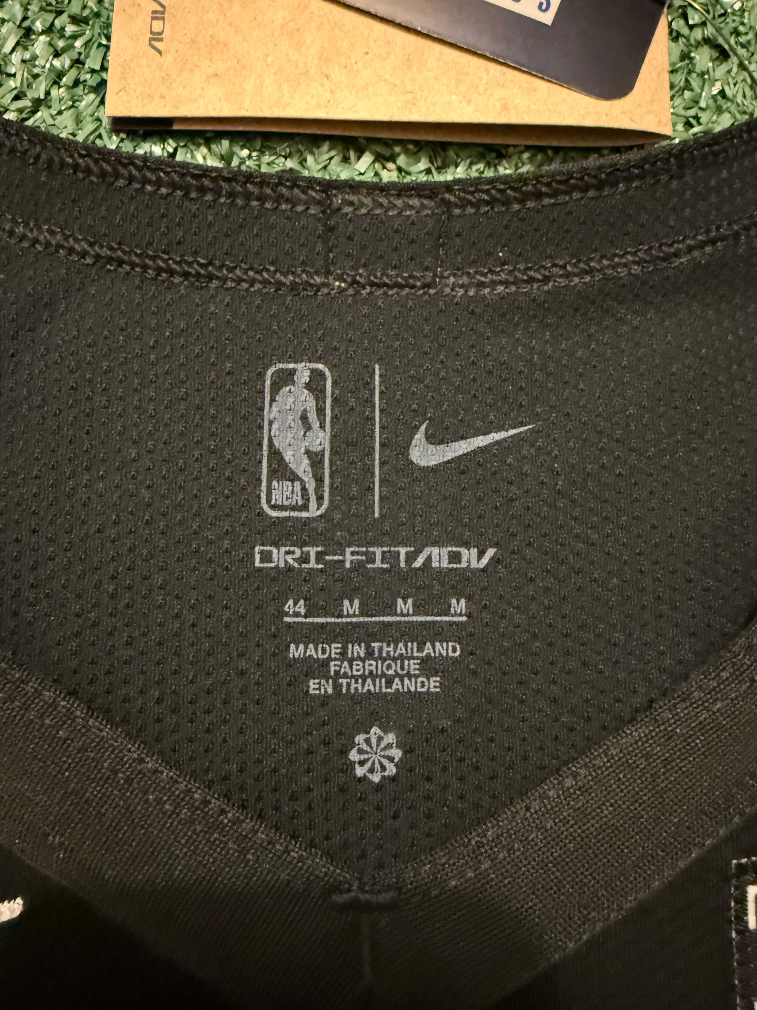 Victor Wembanyama San Antonio Spurs Jersey #1 Nike ADV Authentic Black Size 44 (M) NBA