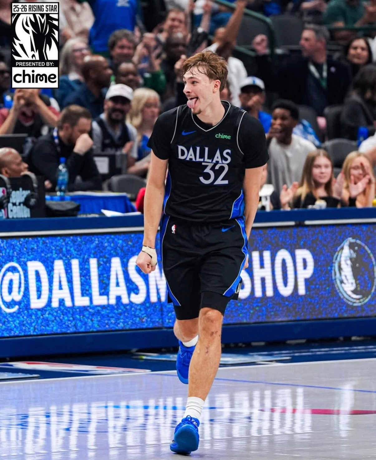 Cooper Flagg Dallas Mavericks Jersey #32 Nike ADV Black Size 48 (Large) NBA
