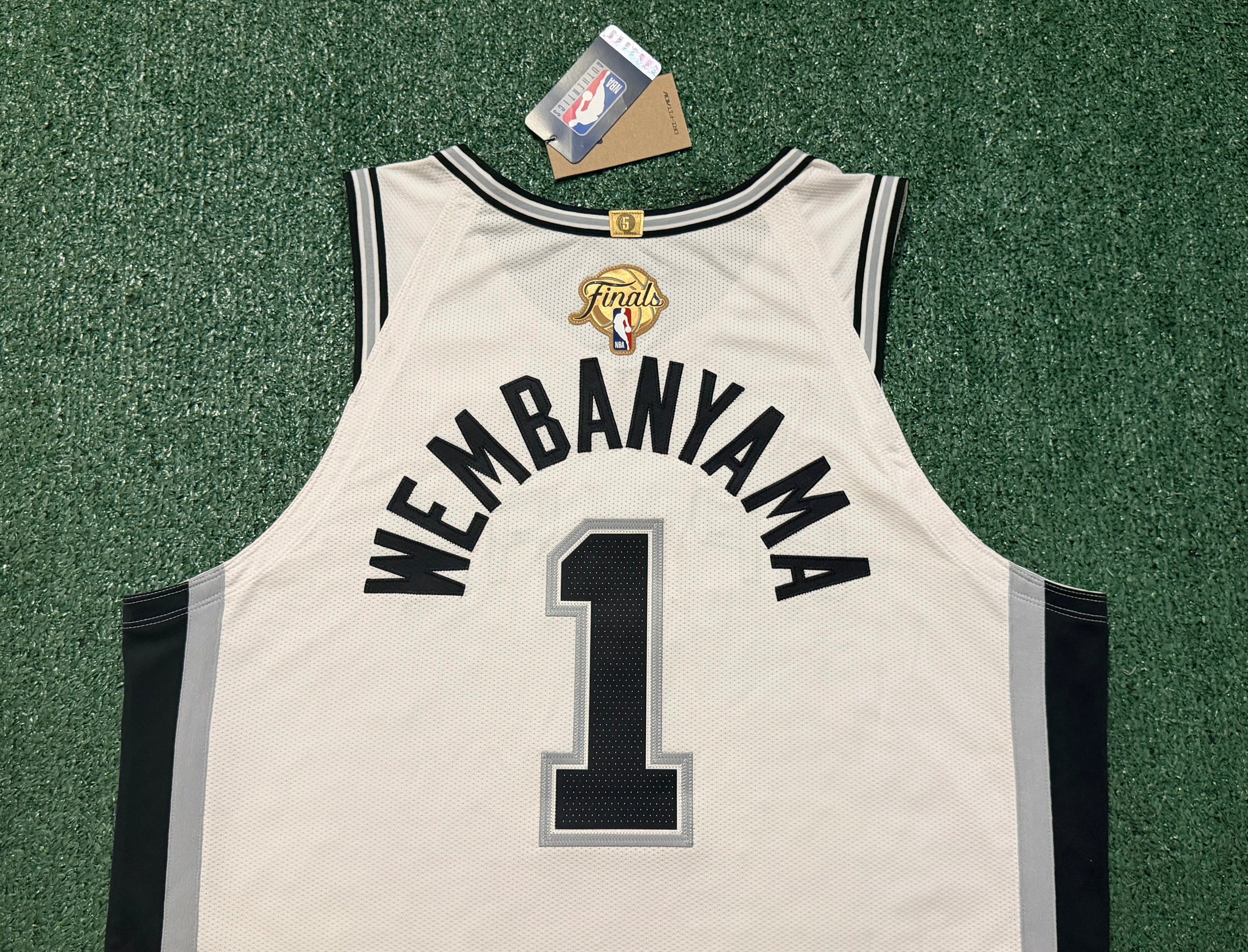 Victor Wembanyama San Antonio Spurs Jersey #1 Nike ADV Authentic White Size 52 (XL) NBA