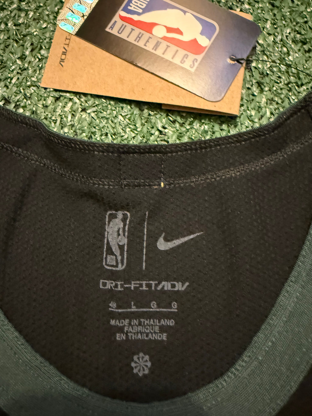 Jaylen Brown Boston Celtics Jersey Nike ADV Authentic Black  Size 48 (Large) NBA
