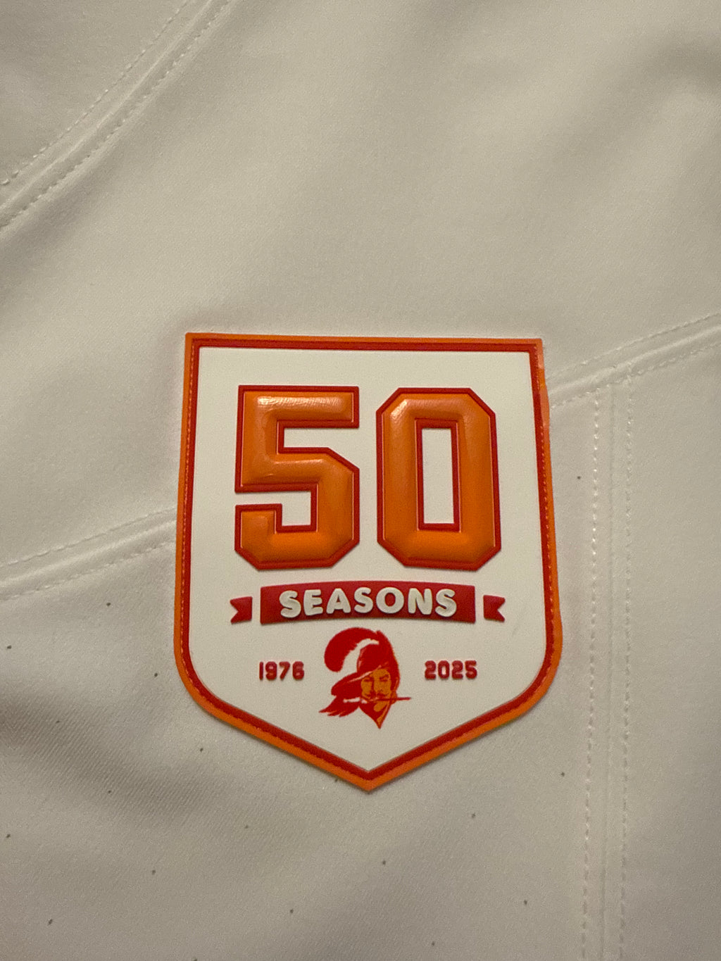 Baker Mayfield Tampa Bay Buccaneers Jersey #6 Nike Vapor FUSE Elite White Creamsicle size 48 (XL) NFL