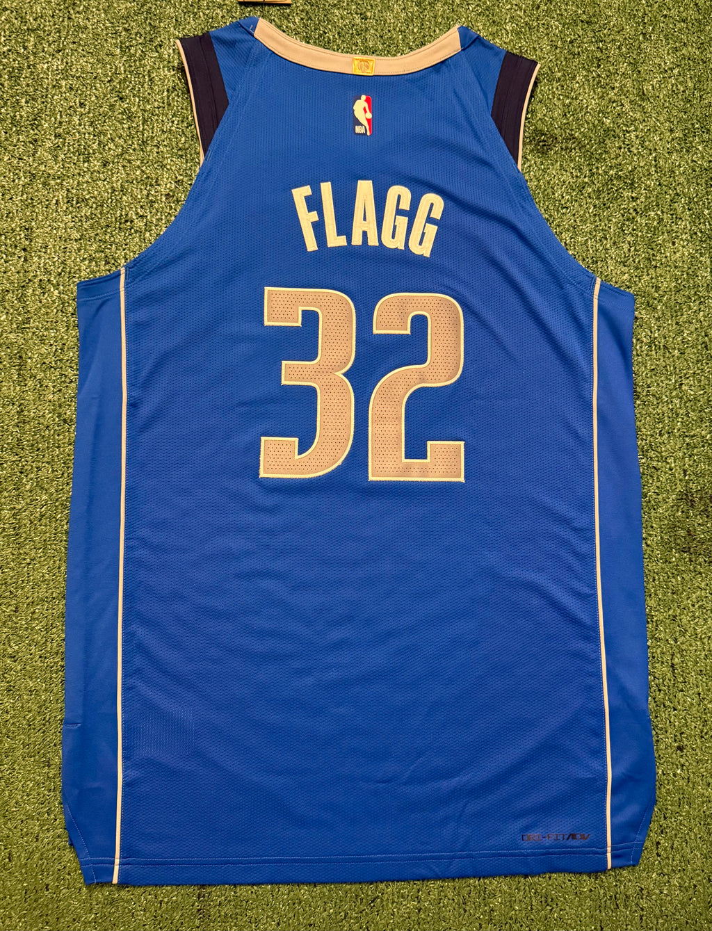 Cooper Flagg Dallas Mavericks Jersey #32 Nike ADV Blue Size 48 (Large) NBA