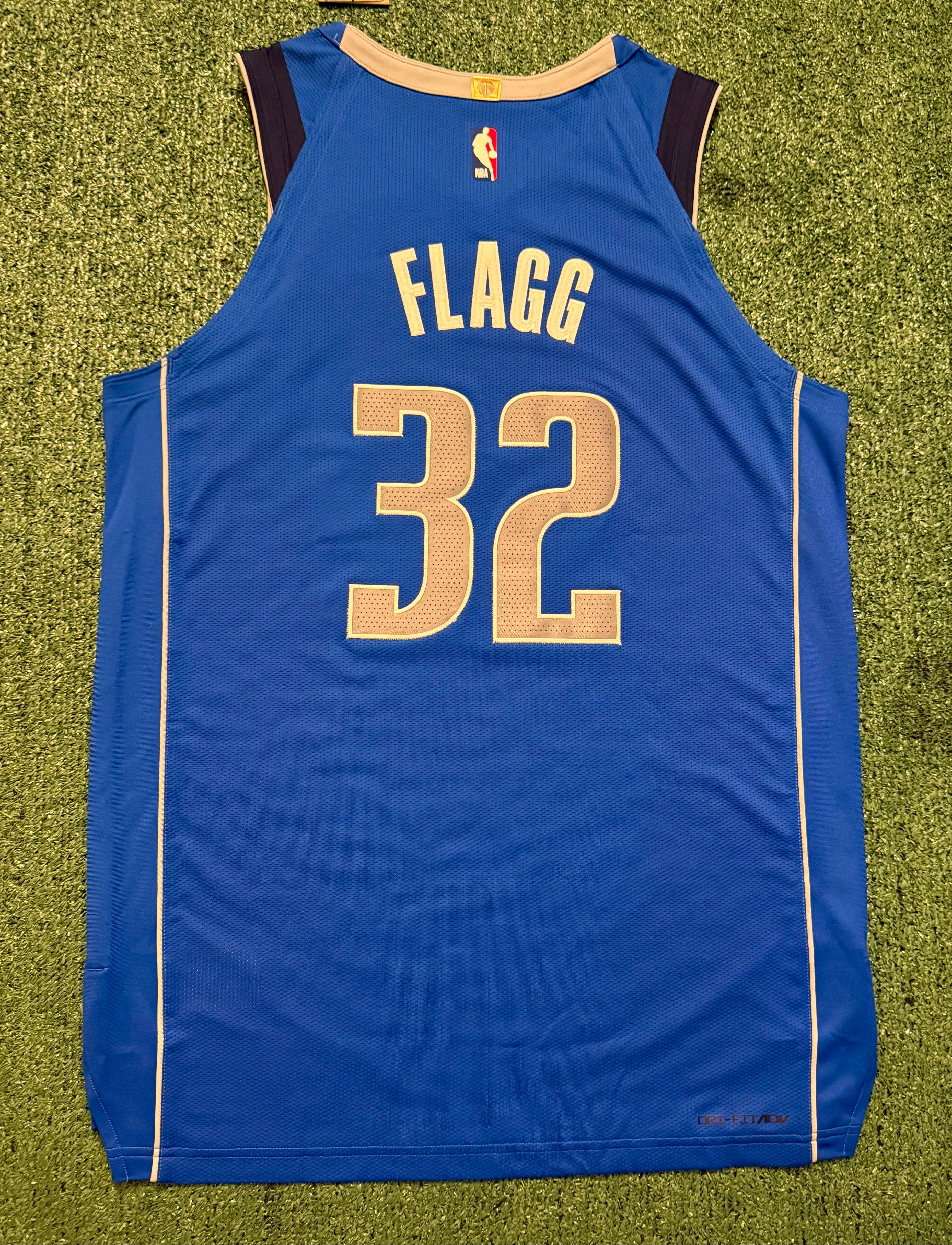 Cooper Flagg Dallas Mavericks Jersey #32 Nike ADV Blue Size 48 (Large) NBA