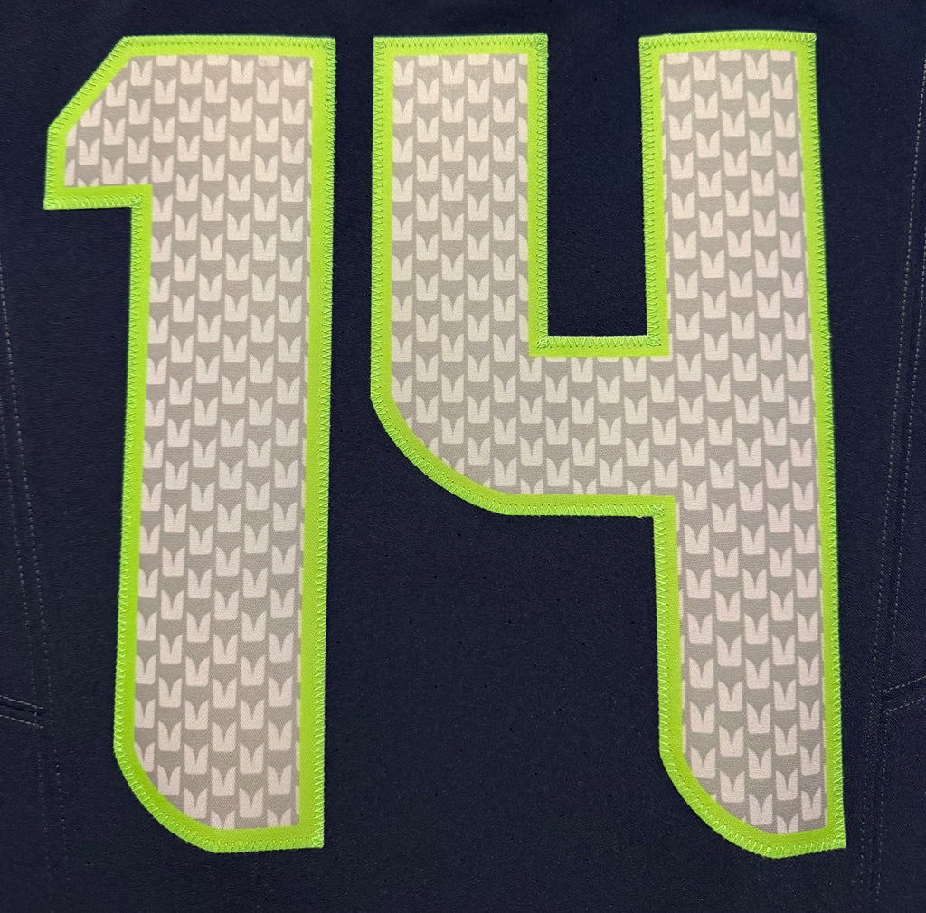 Sam Darnold Seattle Seahawks Jersey #14 Nike Vapor FUSE Elite Navy Size 48 (XL) NFL