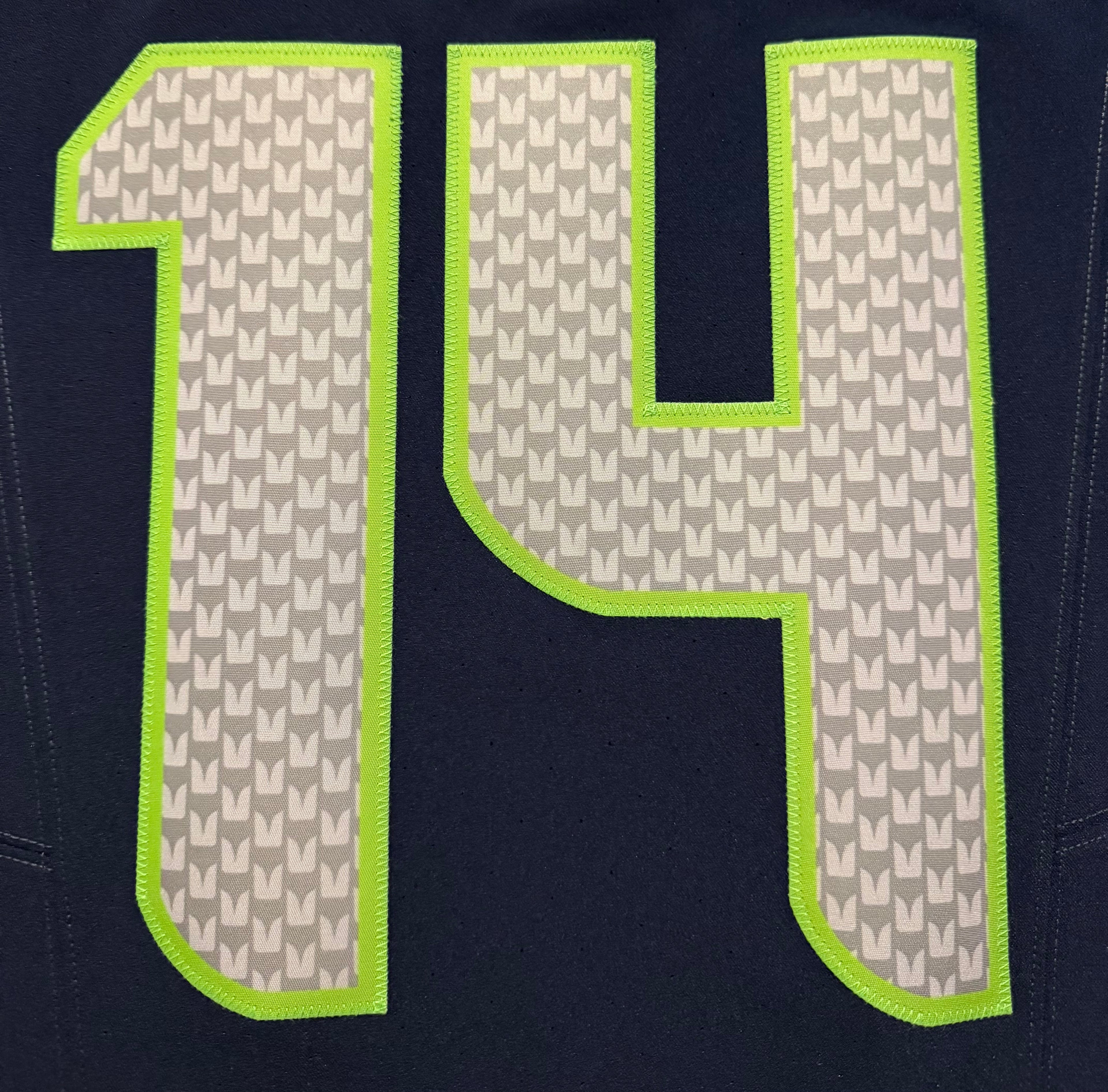 Sam Darnold Seattle Seahawks Jersey #14 Nike Vapor FUSE Elite Blue Size 48 (XL) NFL