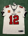 Tom Brady Tampa Bay Buccaneers Jersey #12 Nike Vapor Elite White size 44 (Large) NFL