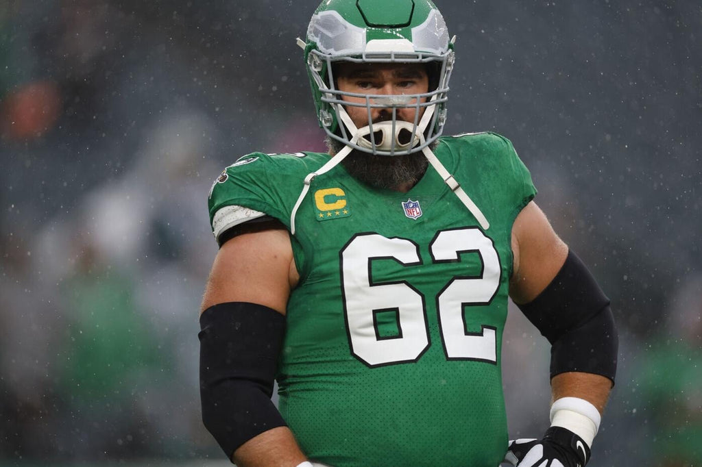 Jason Kelce Philadelphia Eagles Jersey #62 Nike Vapor FUSE Elite Kelly Green size 44 (Large) NFL