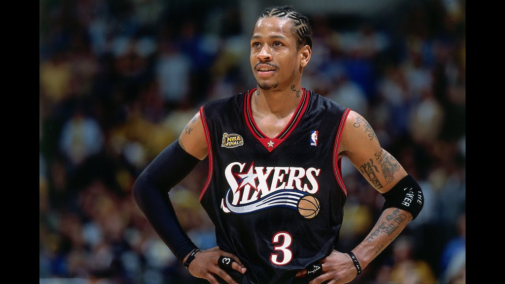 Allen Iverson Philadelphia 76ers Jersey #3 Mitchell & Ness Authentic Black Size 48 (XL) NBA