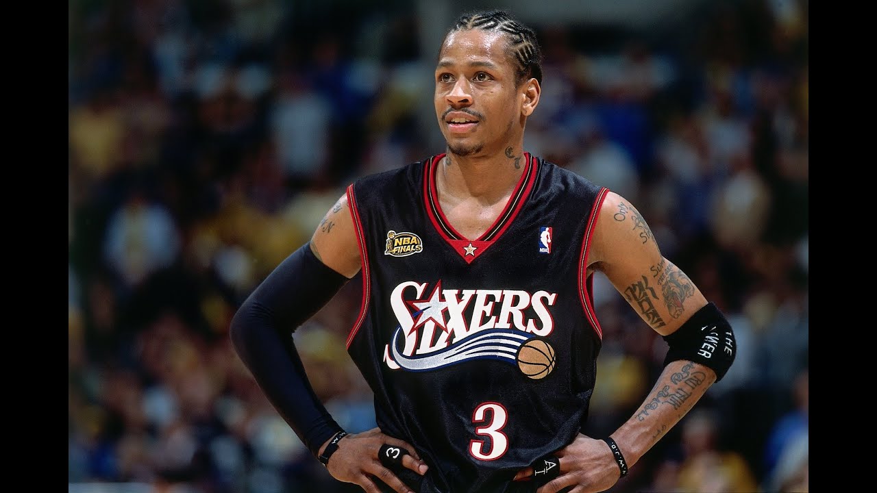 Allen Iverson Philadelphia 76ers Jersey #3 Mitchell & Ness Authentic Black Size 48 (XL) NBA