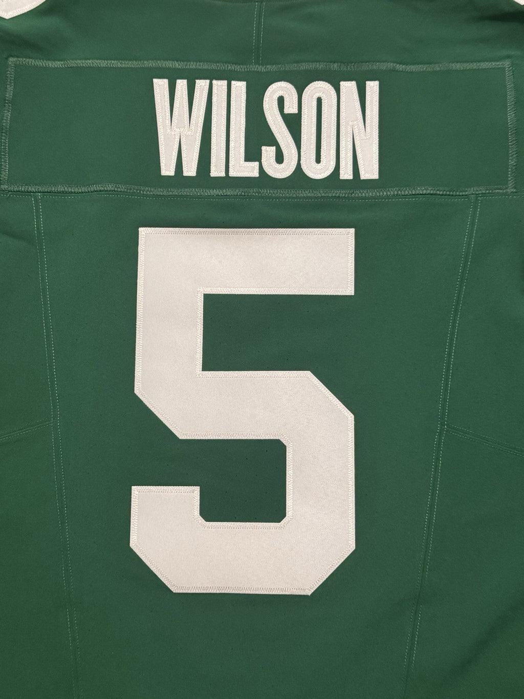 Garrett Wilson New York Jets Jersey #5 Nike Vapor Fuse Elite Green Size 40 (M) NFL
