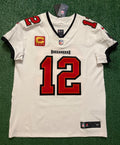 Tom Brady Tampa Bay Buccaneers Jersey #12 Nike Vapor Elite White size 44 (Large) NFL