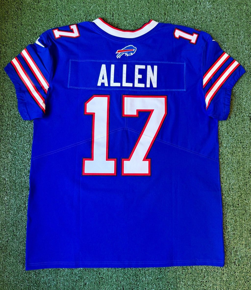 Josh Allen Buffalo Bills Jersey #17 Nike Vapor Elite Blue Size 48 (XL) NFL