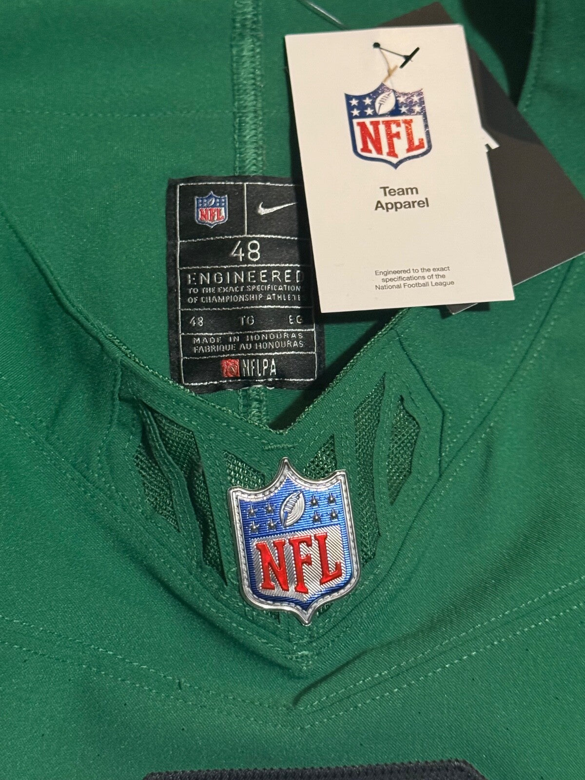 Devonta Smith Philadelphia Eagles Jersey #6 Nike Vapor F.U.S.E Elite Kelly Green 48 (XL) NFL