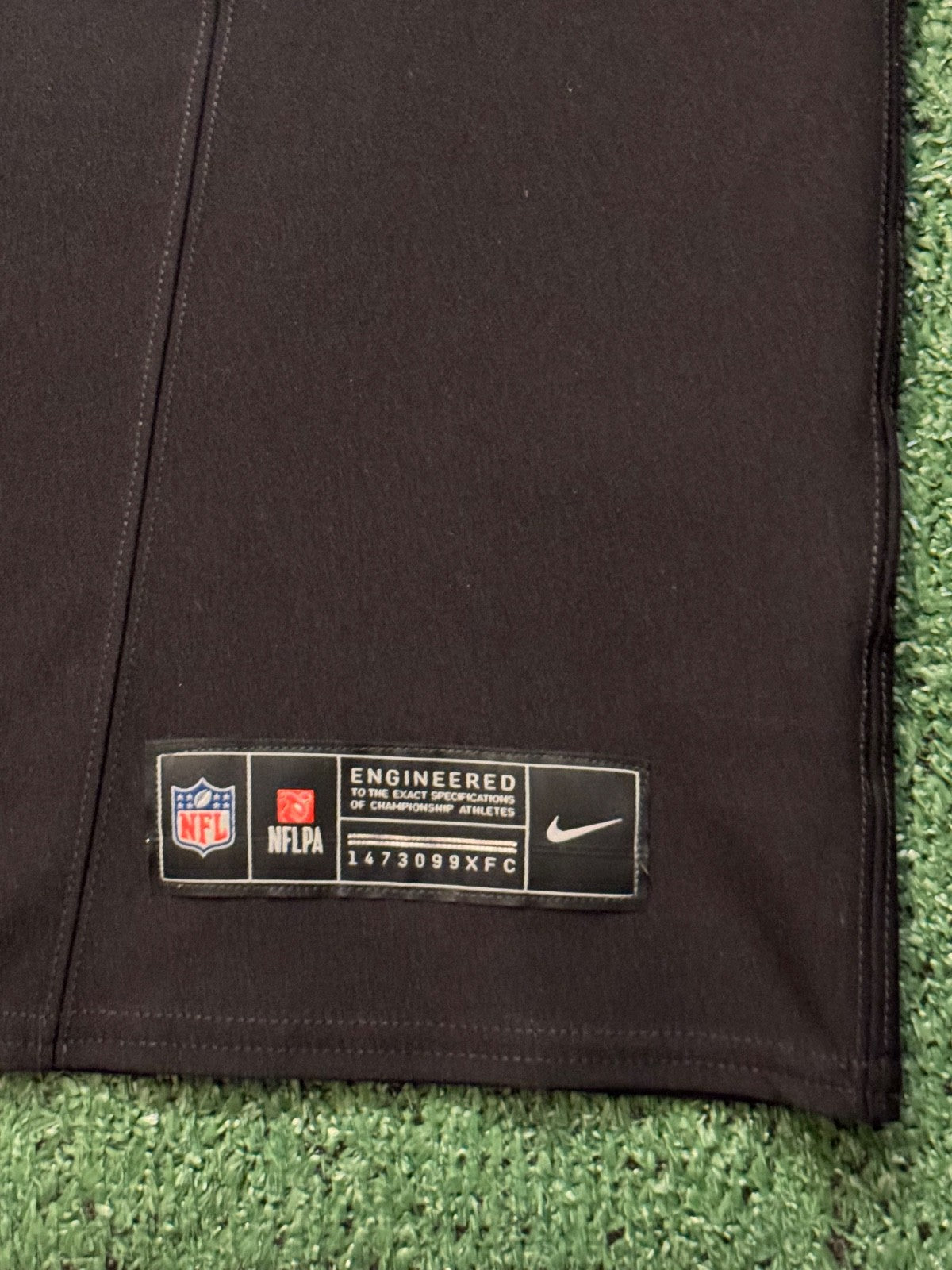 Brock Bowers Las Vegas Raiders Jersey #89 Nike Vapor Fuse Elite Black Size 40 (M) NFL