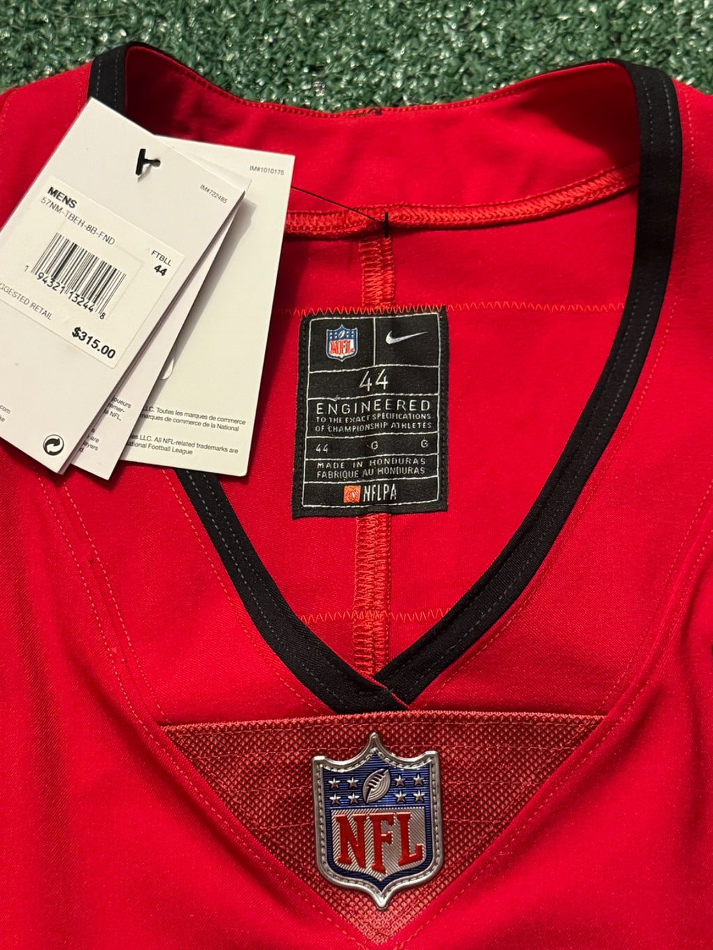 Baker Mayfield Tampa Bay Buccaneers Jersey #6 Nike Vapor Elite Red size 44 (Large) NFL