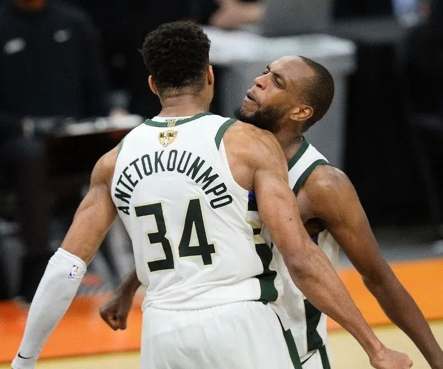 Giannis Antetokounmpo Milwaukee Bucks Jersey #34 Nike Vaporknit Authentic White Size 48 (Large) NBA