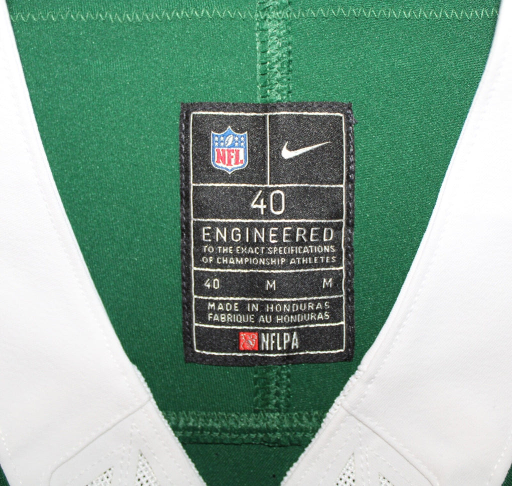 Breece Hall New York Jets Jersey #20 Nike Vapor Fuse Elite Green Size 40 (M) NFL