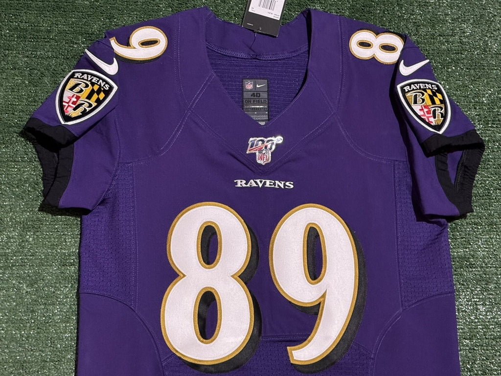 Mark Andrews Baltimore Ravens Jersey #89 Nike Vapor Elite Purple Size 40 (M) NFL