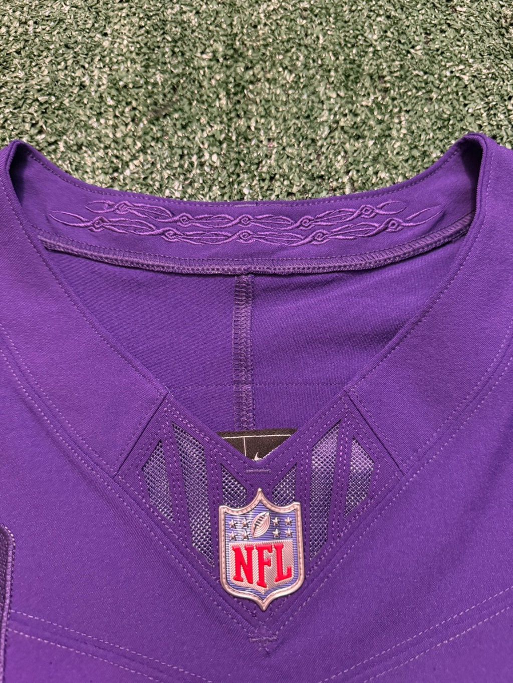 Justin Jefferson Minnesota Vikings Jersey #18 Nike Vapor FUSE Elite Purple Size 40 (Medium) NFL
