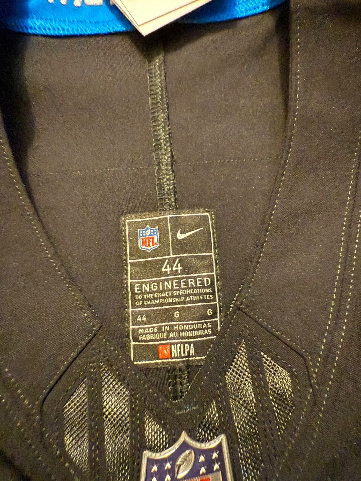 Aidan Hutchinson Detroit Lions Jersey #97 Nike Vapor FUSE Elite black size 44 (Large) NFL