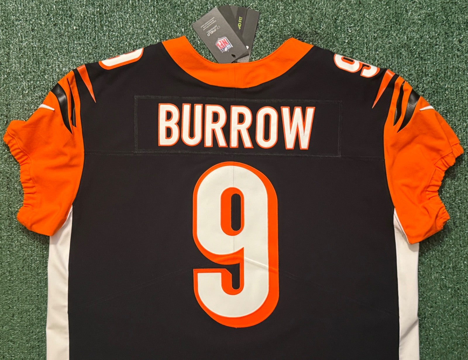 Joe Burrow Cincinnati Bengals Jersey #9 Nike Vapor Elite Black Size 48 (XL) NFL