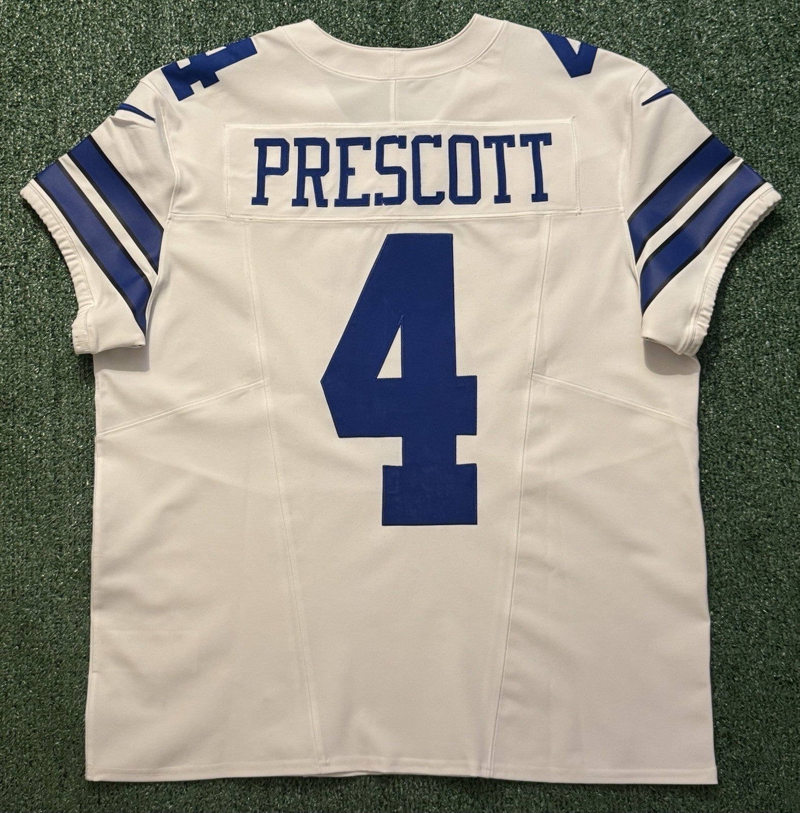 Dak Prescott Dallas Cowboys Jersey #4 Nike Vapor FUSE Elite White Size 48 (XL) NFL