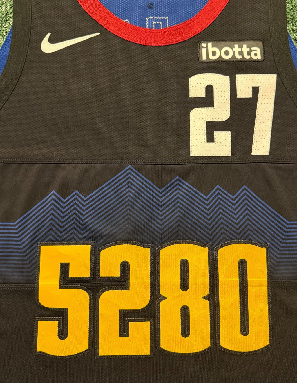 Jamal Murray Denver Nuggets Jersey #27 Nike ADV Authentic Black Size 52 (XL) NBA