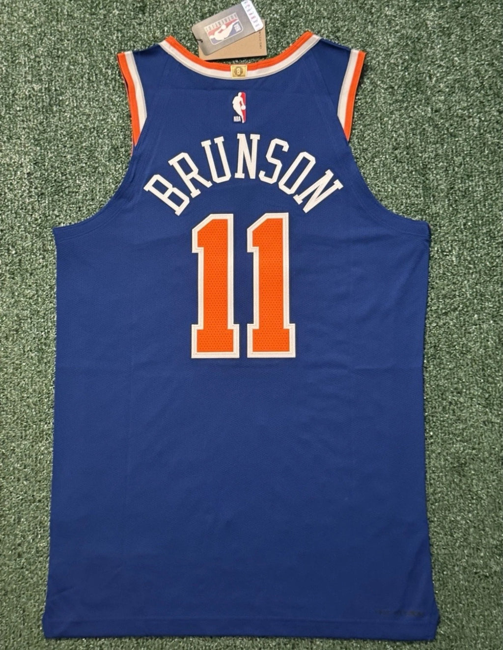 Jalen Brunson New York Knicks Jersey #11 Nike ADV Authentic Blue Size 44 (M) NBA