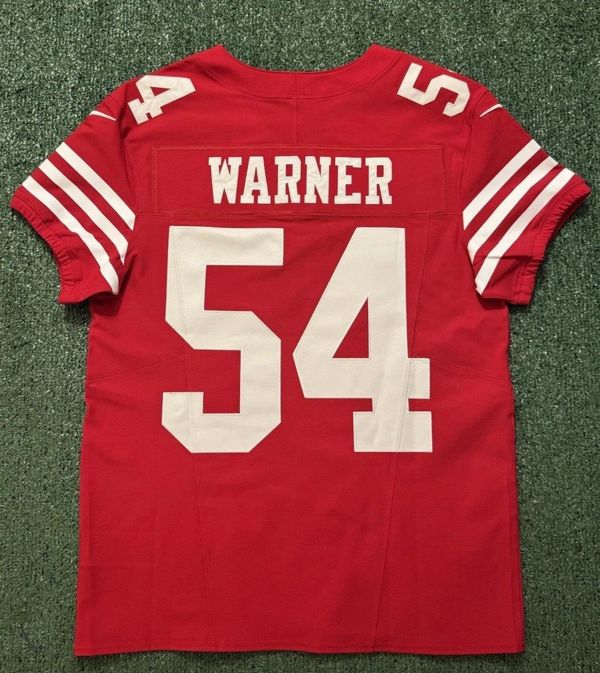 Fred Warner San Francisco 49ers
Jersey #54 Nike Vapor FUSE Elite red Size 40 (Medium) NFL