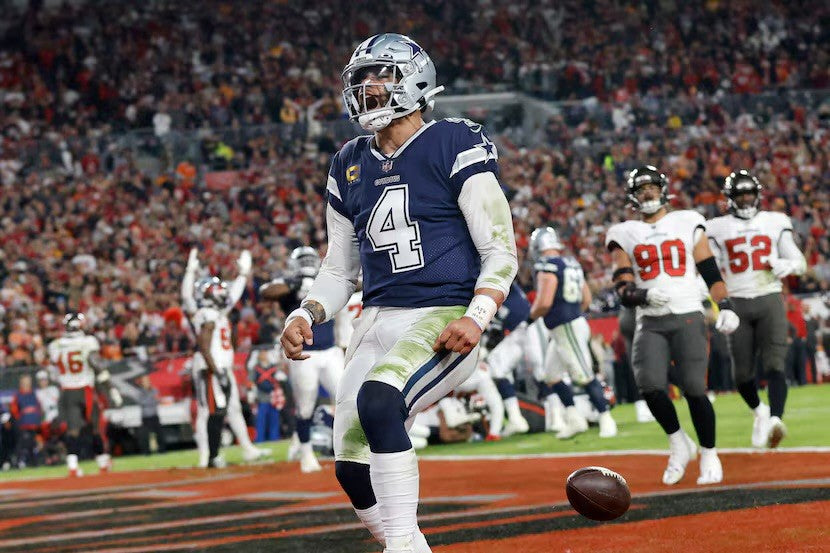 Dak Prescott Dallas Cowboys jersey #4 Nike Vapor Elite Jersey Navy Size 48 (XL) NFL