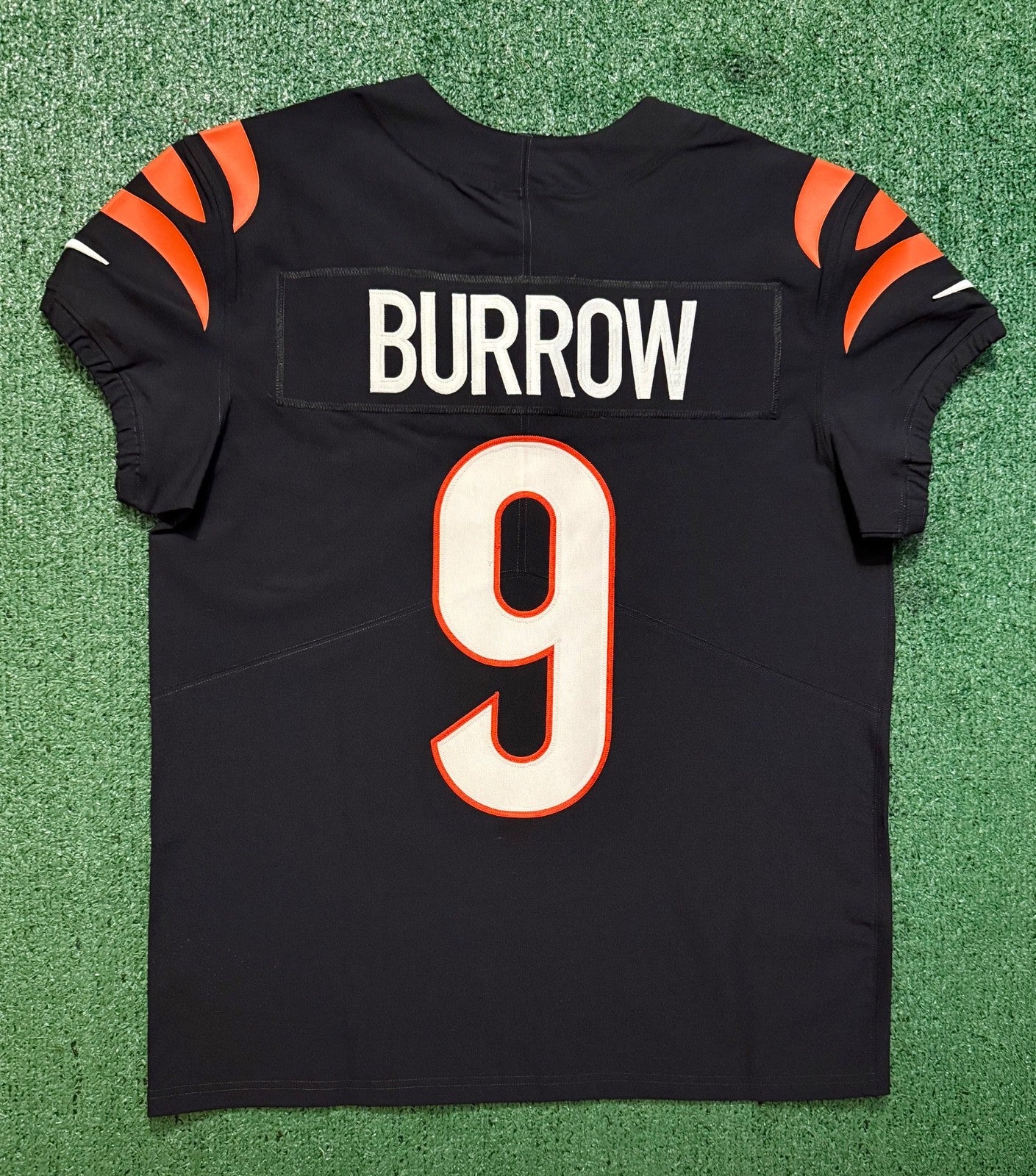 Joe Burrow Cincinnati Bengals Jersey #9 Nike Vapor Elite Black Size 44 (L) NFL