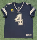 Dak Prescott Dallas Cowboys jersey #4 Nike Vapor Elite Jersey Navy Size 48 (XL) NFL