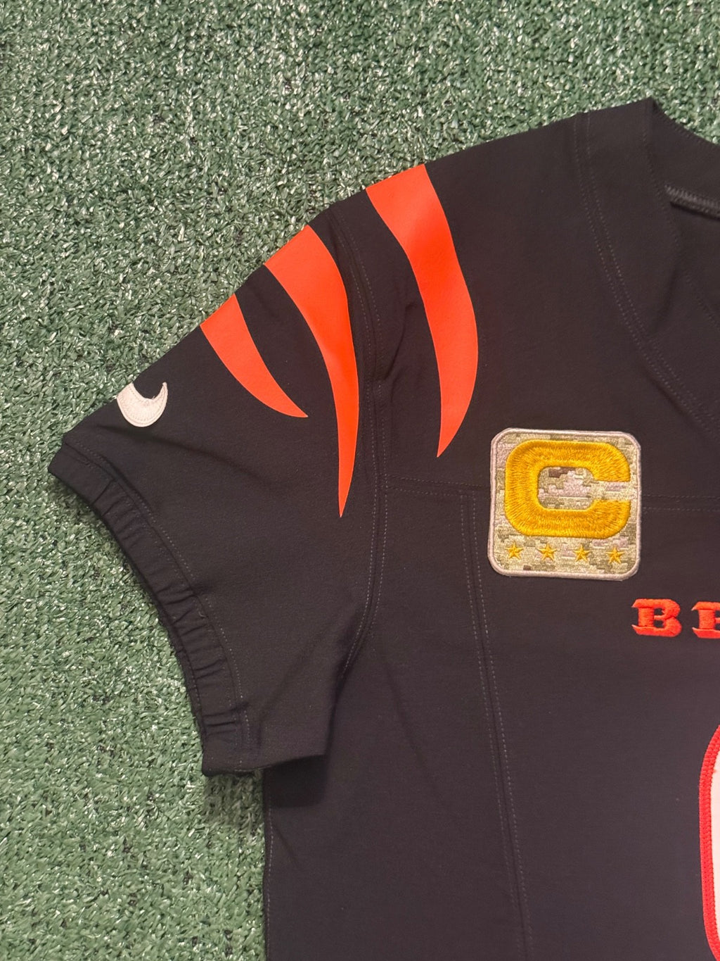 Joe Burrow Cincinnati Bengals Jersey #9 Nike Vapor FUSE Elite Black Size 40 (M) NFL